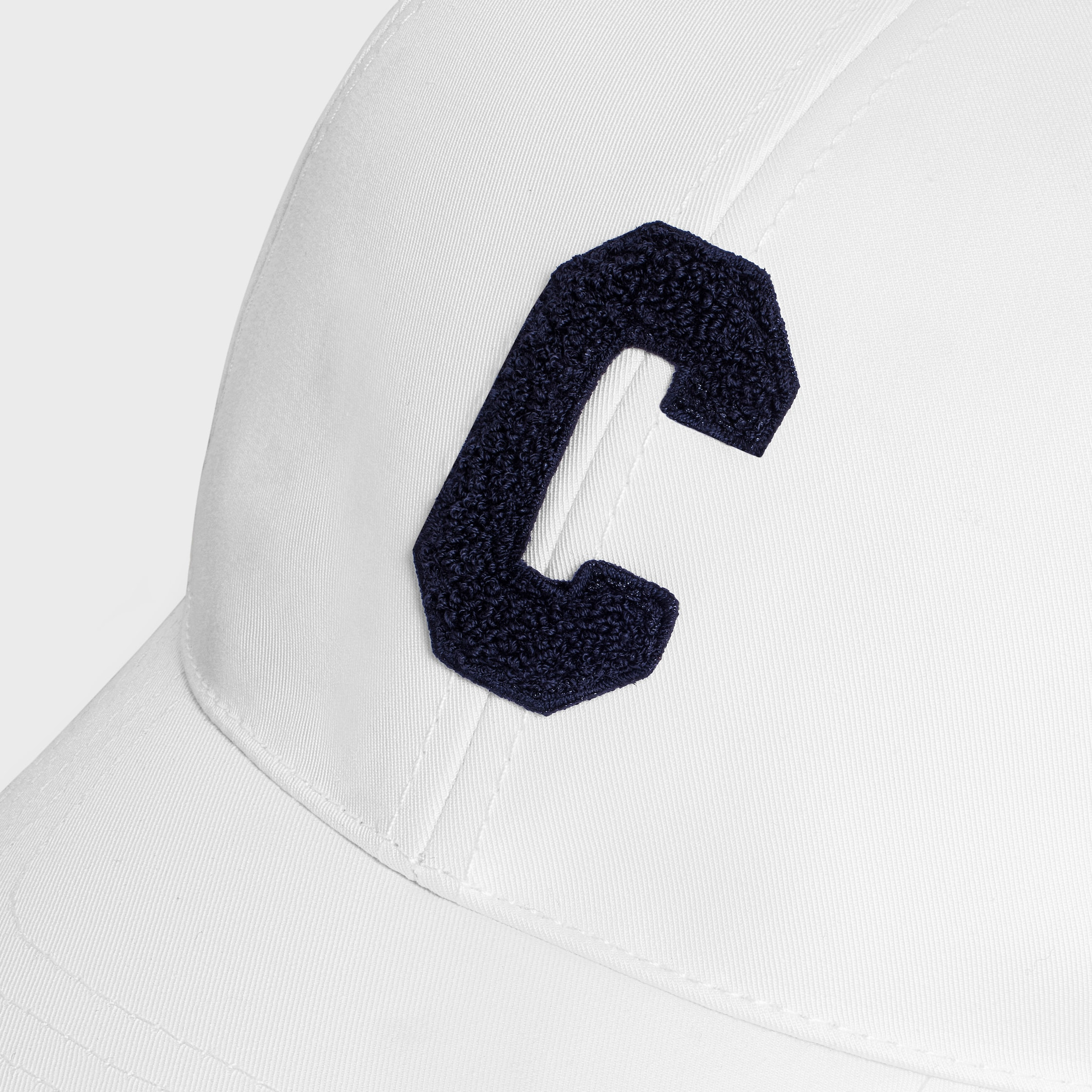 initial baseball cap in cotton - 5