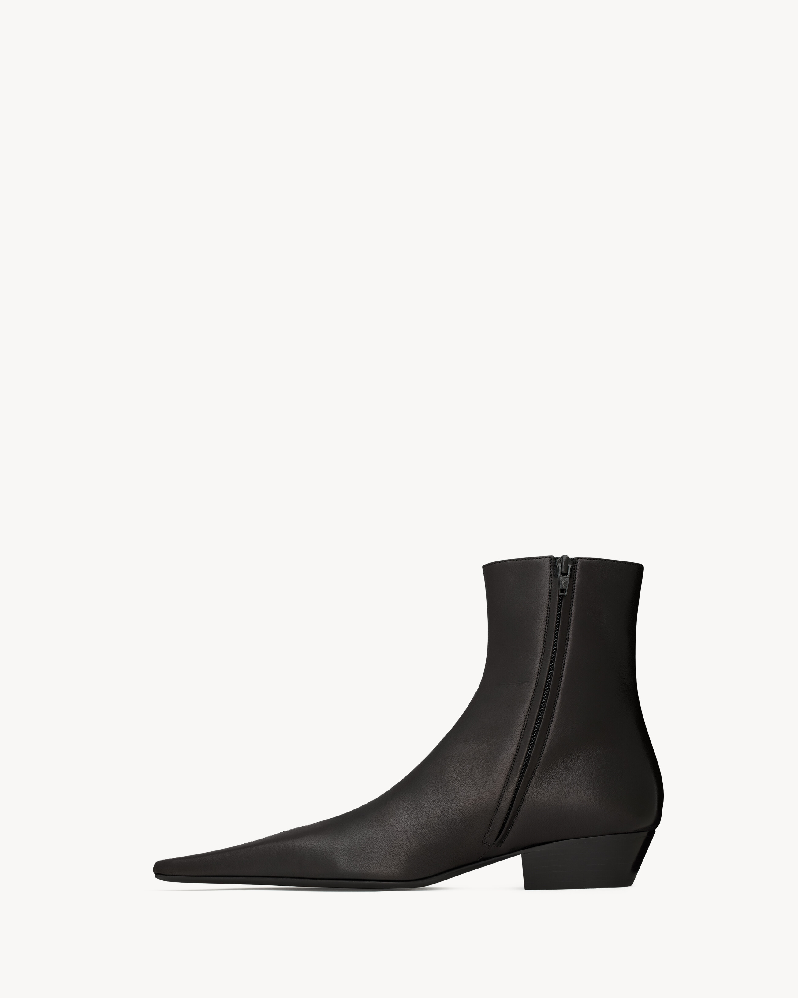 JILL BOOTIES IN SMOOTH LEATHER - 3