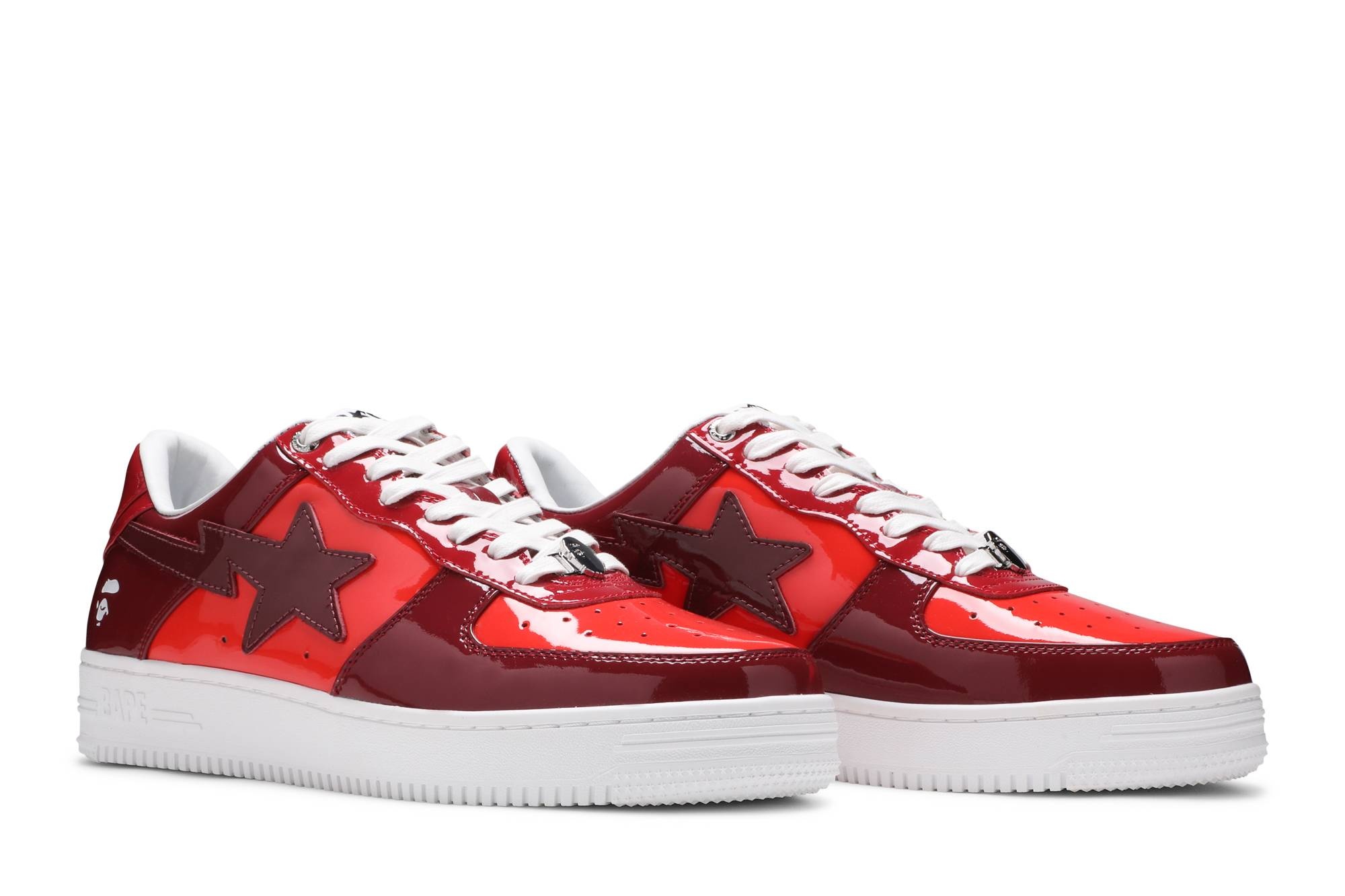 Bapesta Low M1 'Color Camo Combo - Red' - 8