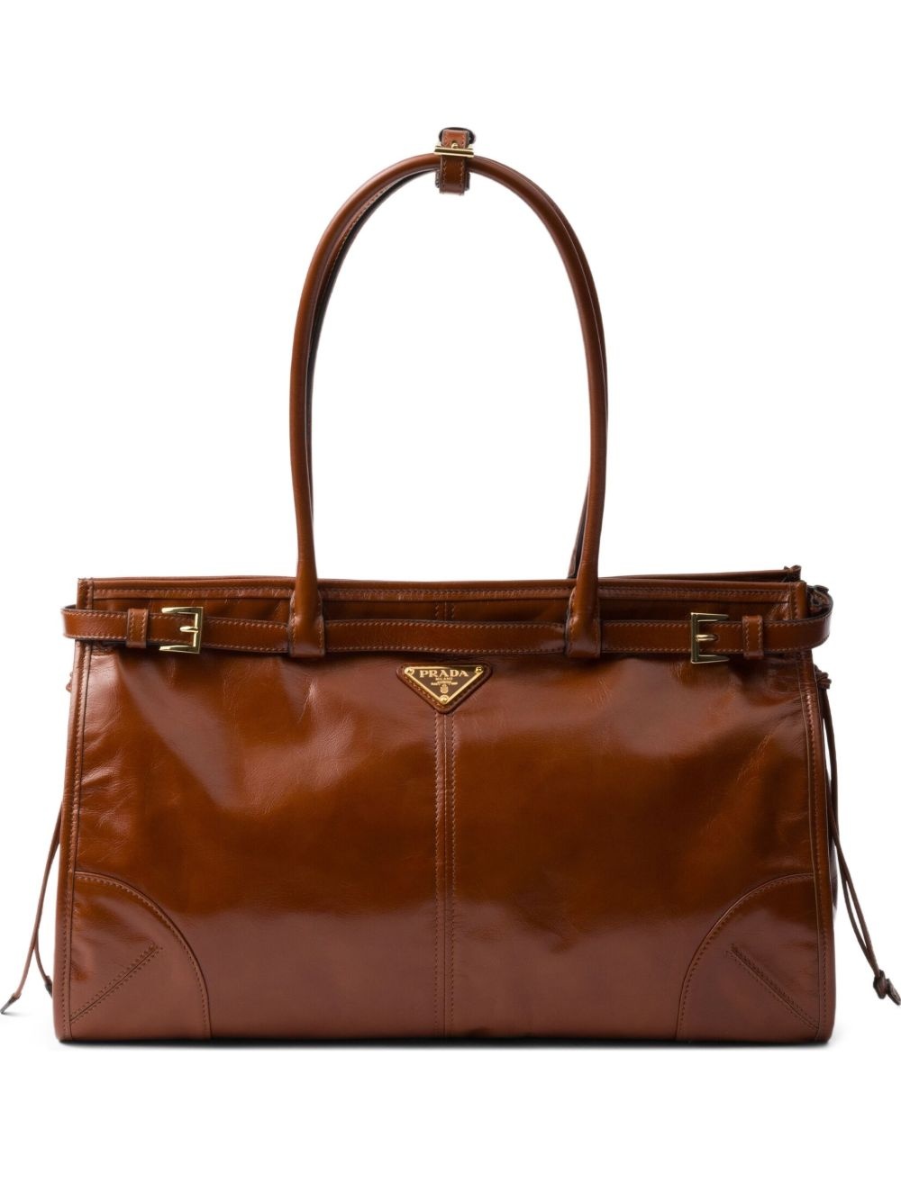 large Bonnie leather tote bag - 1