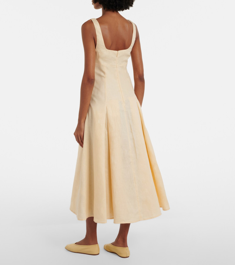 Esme linen midi dress 3