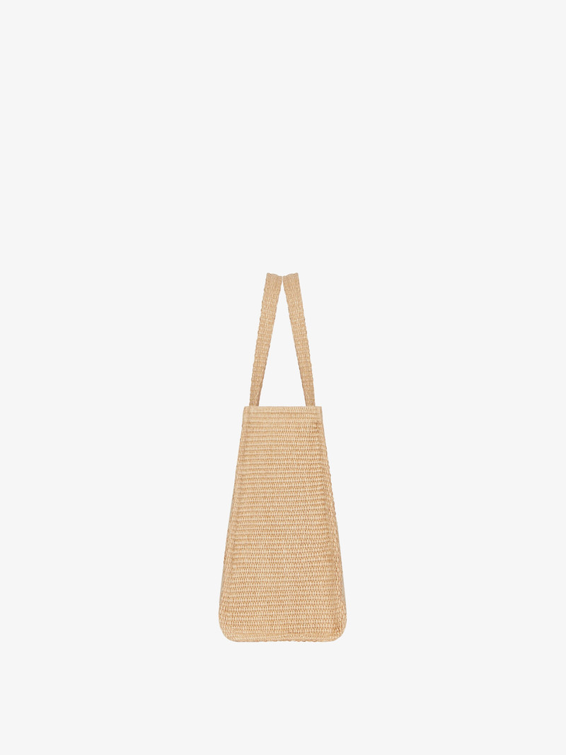 MEDIUM G-TOTE BAG IN RAFFIA 3