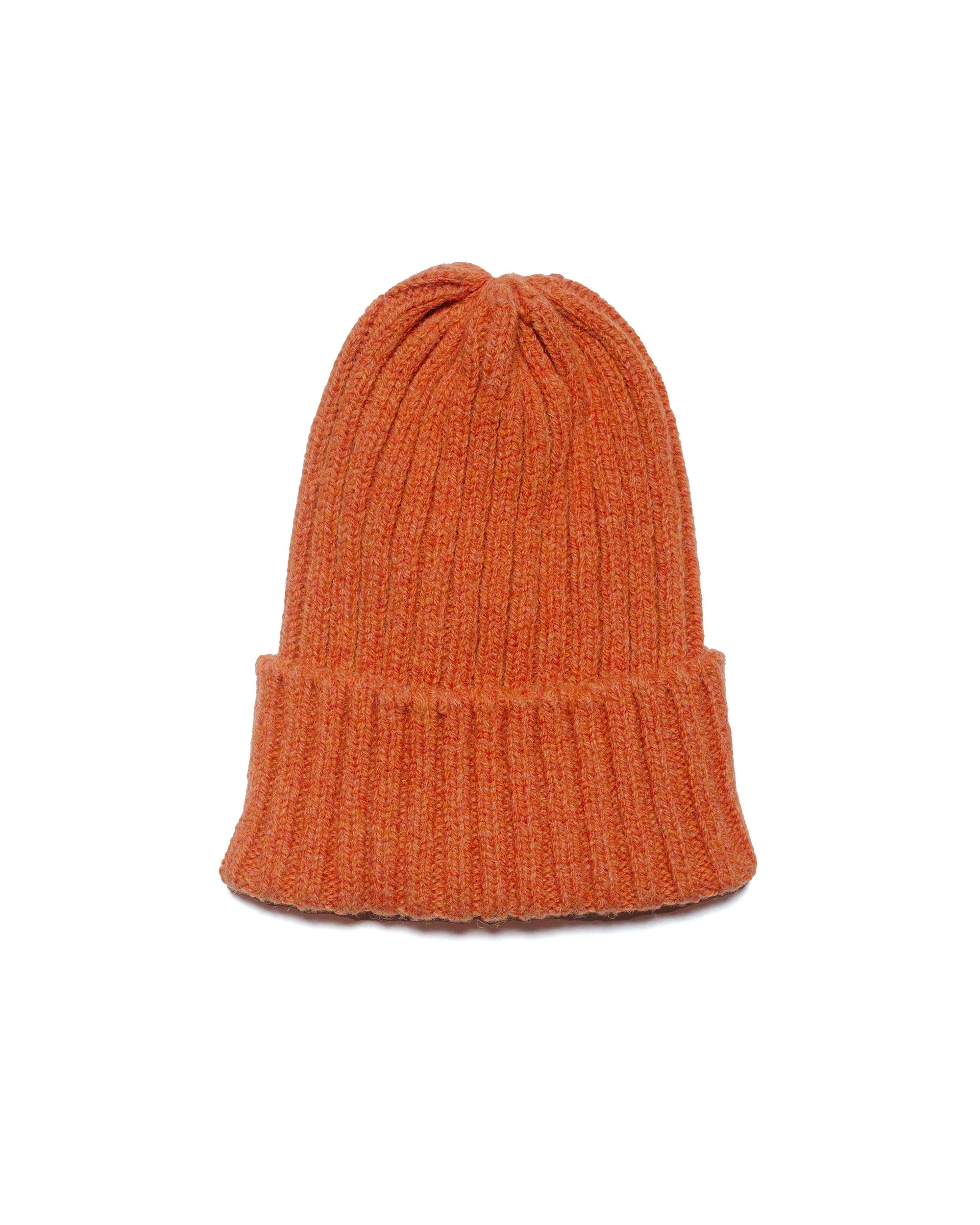 Wool Watch Cap Orange - 1