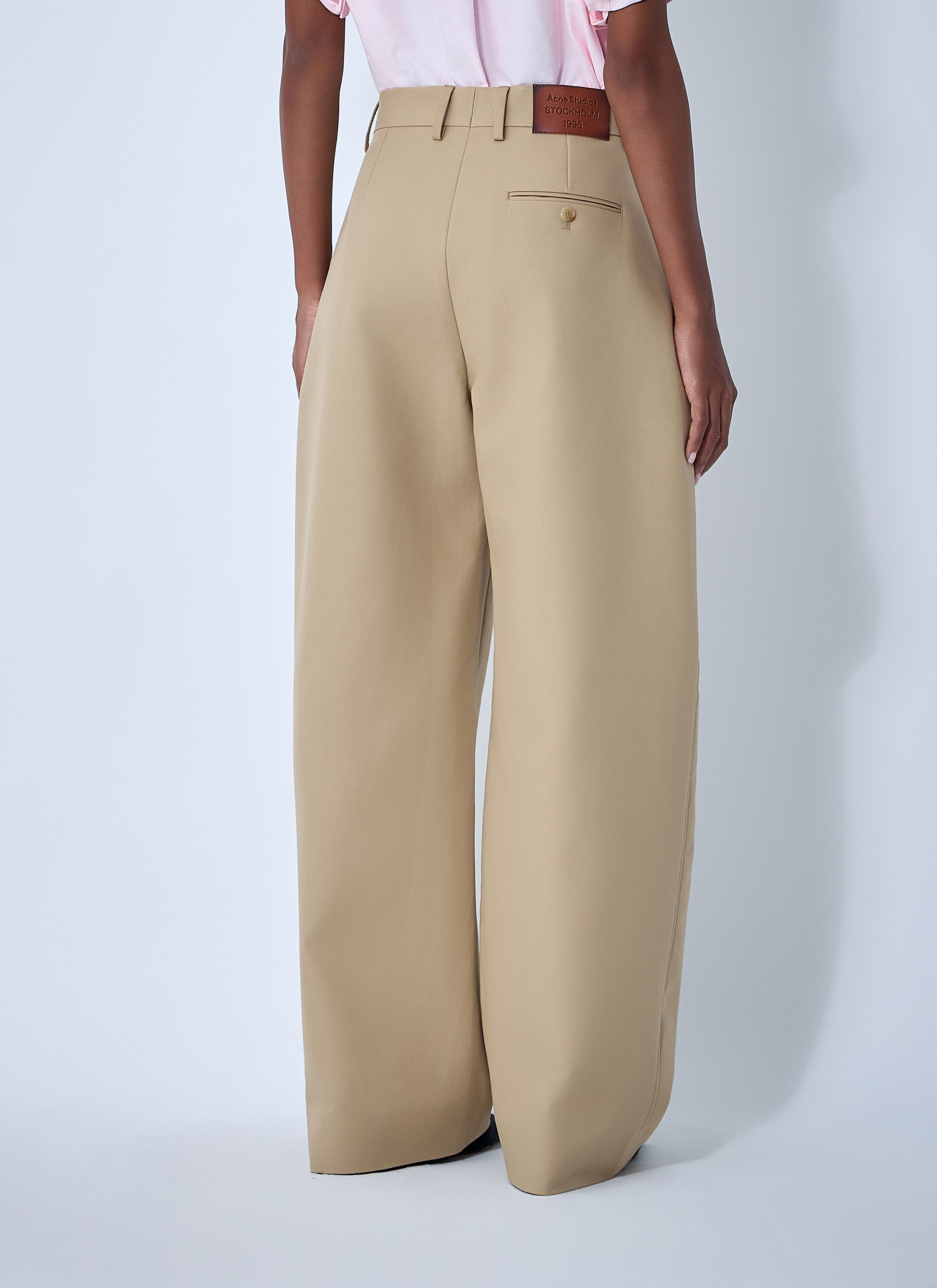 Tailored Satin Pants - 4