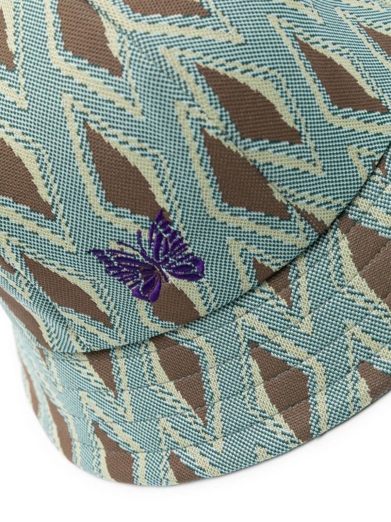 NEEDLES abstract-print bucket hat outlook