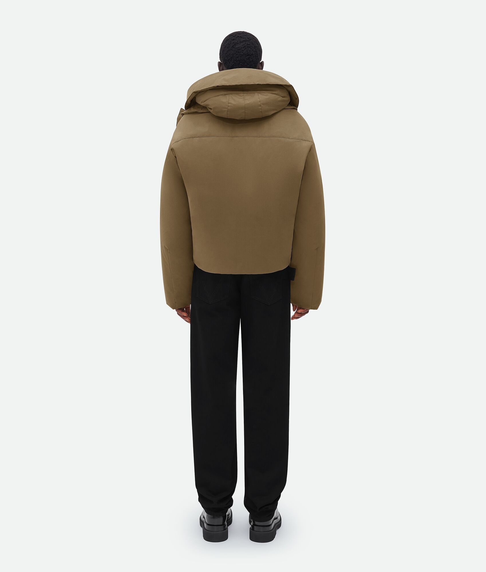 frosted poplin puffer jacket - 3