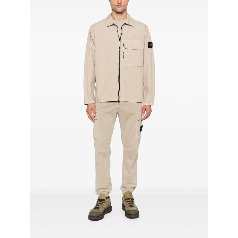 Stone Island Neutrals Trousers - Regular & Straight-Leg Trousers Men - 3