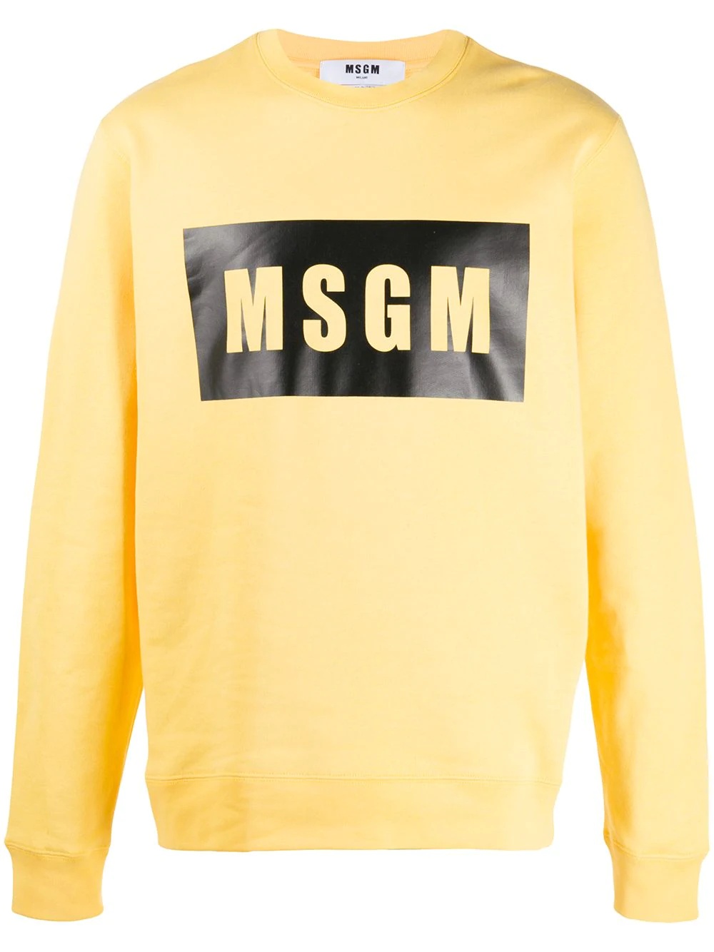 logo-print sweatshirt - 1