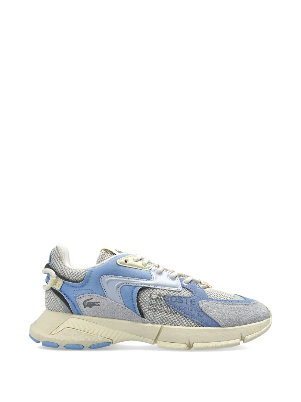 logo-detail lace-up sneakers - 1