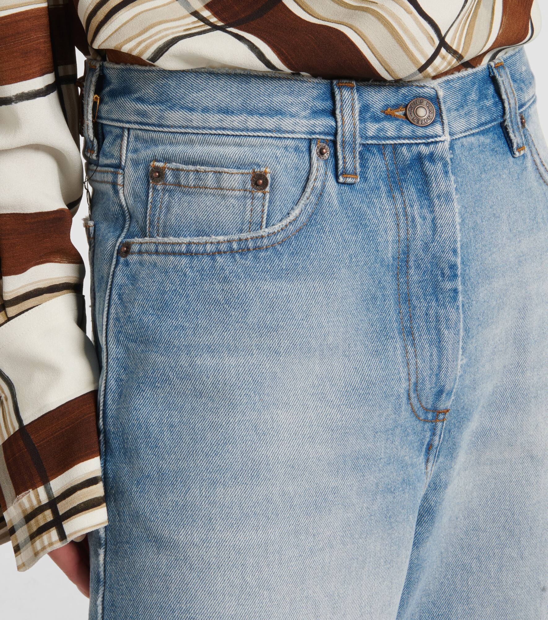 Denim shorts - 4
