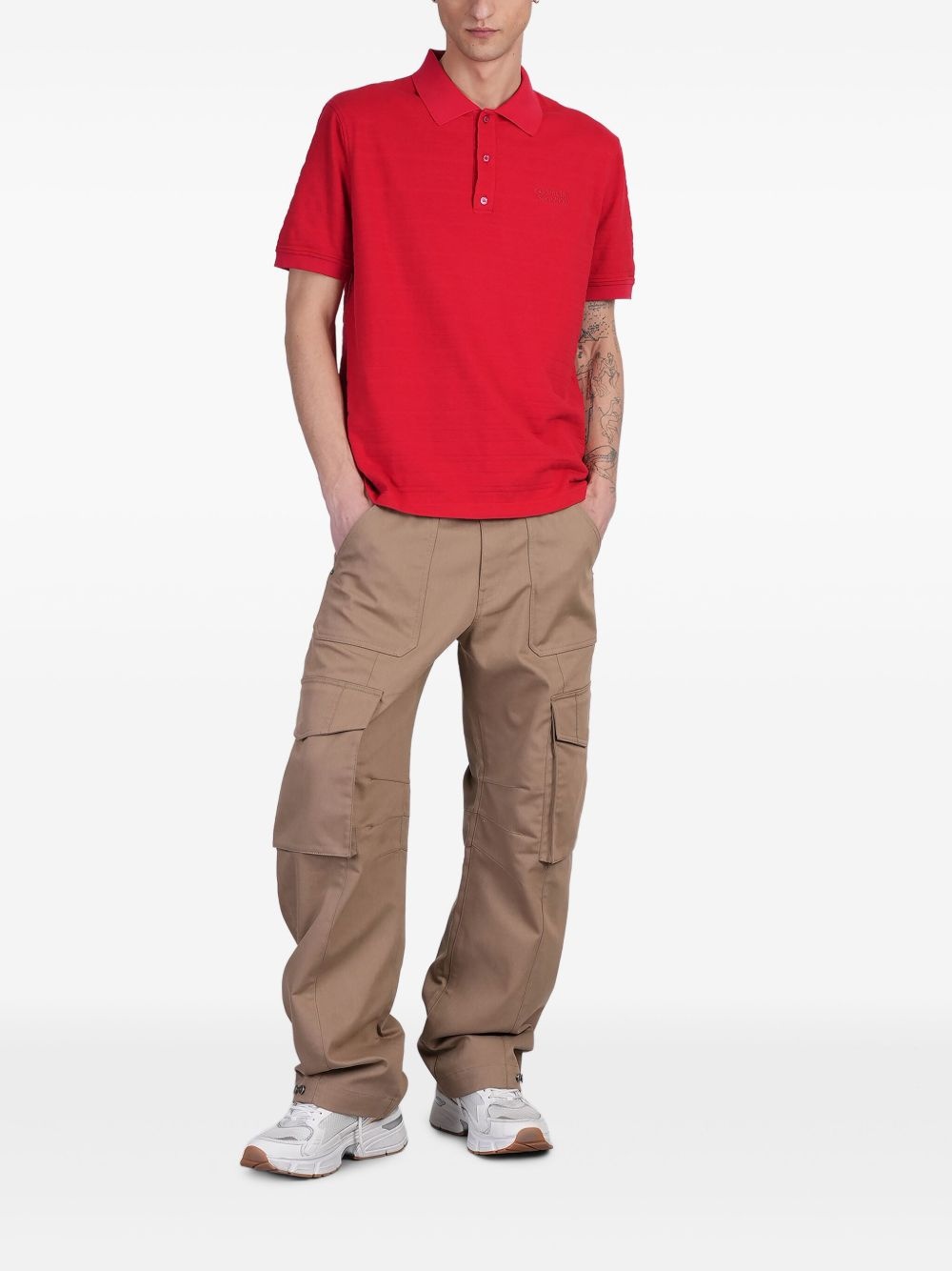 logo polo shirt - 2