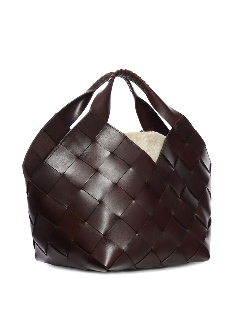 DRAGON DIFFUSION small woven-design tote bag outlook