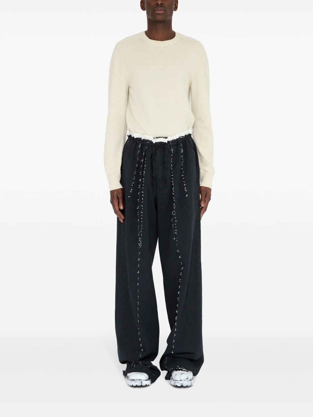 four-stitch logo track pants - 2