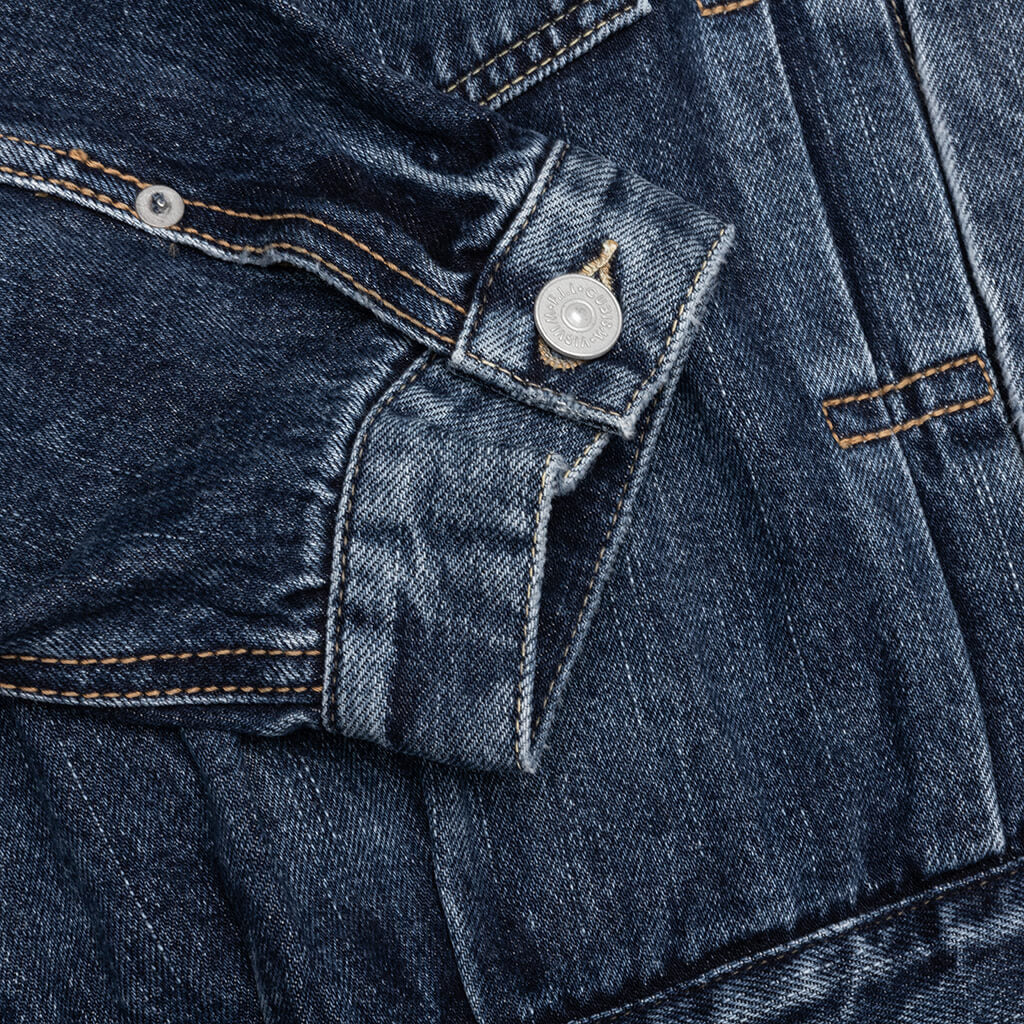 101X S/S DAMAGED JACKET 1010 - INDIGO - 5