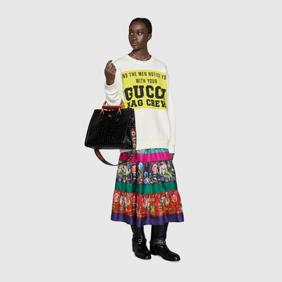 GUCCI Gucci 100 cotton sweatshirt outlook