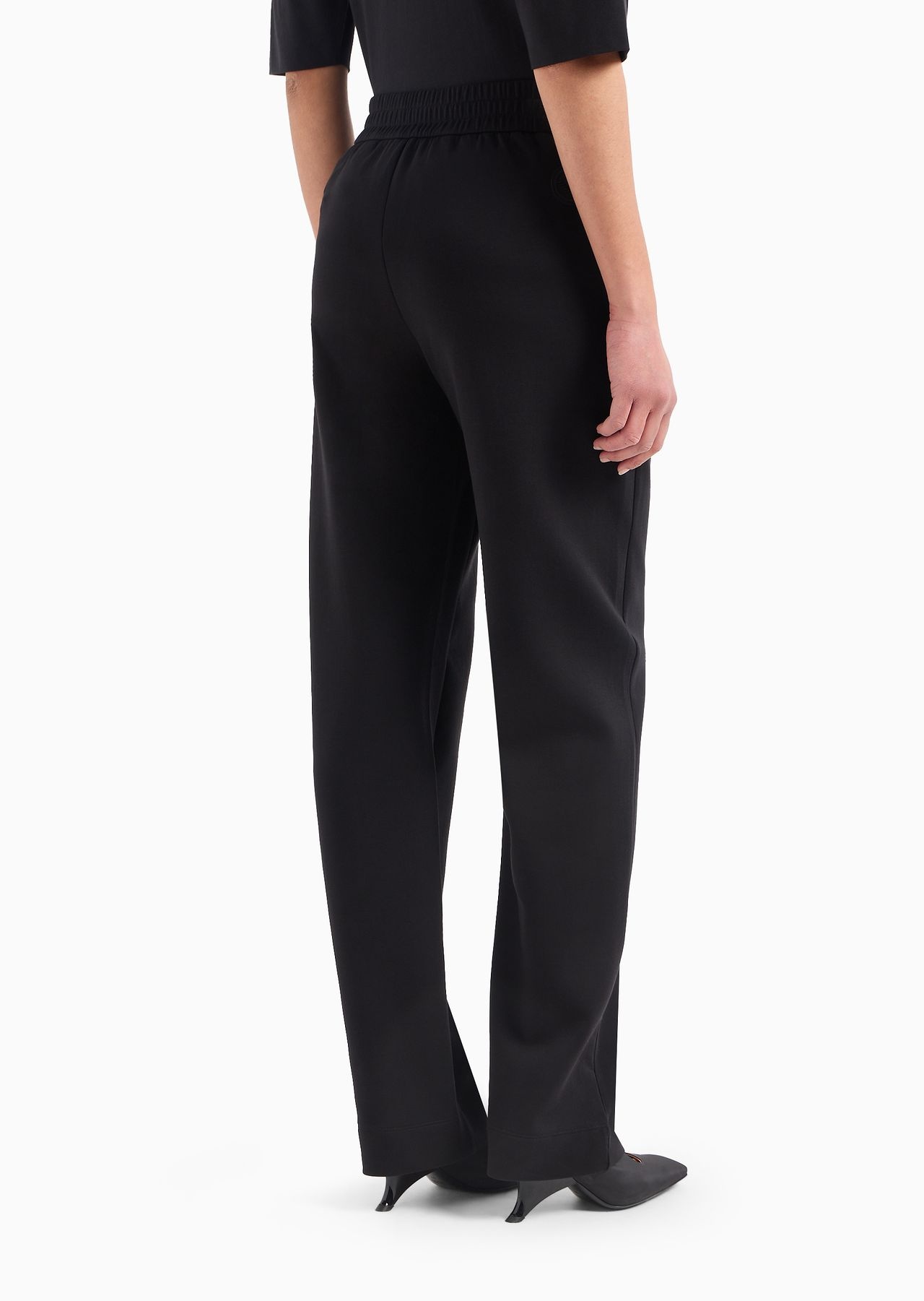 Double jersey trousers with heat-sealed zip - 3