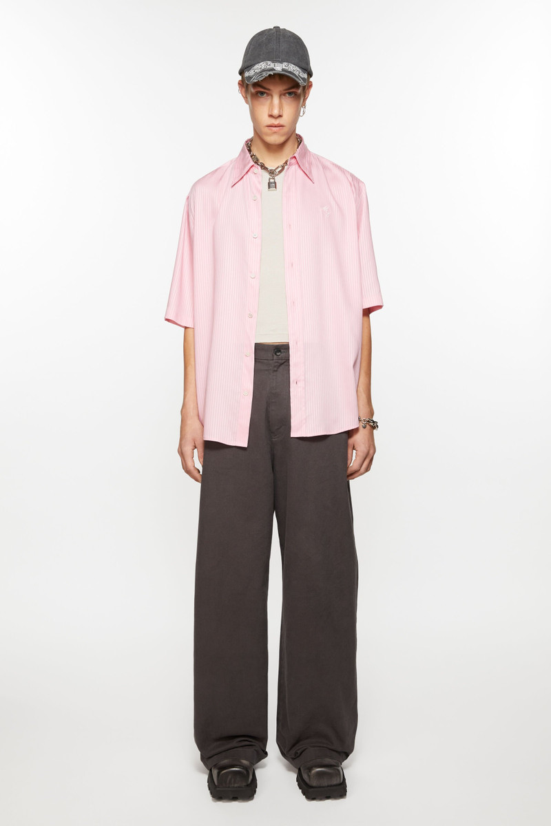 Acne Studios Twill trousers - Stone black outlook