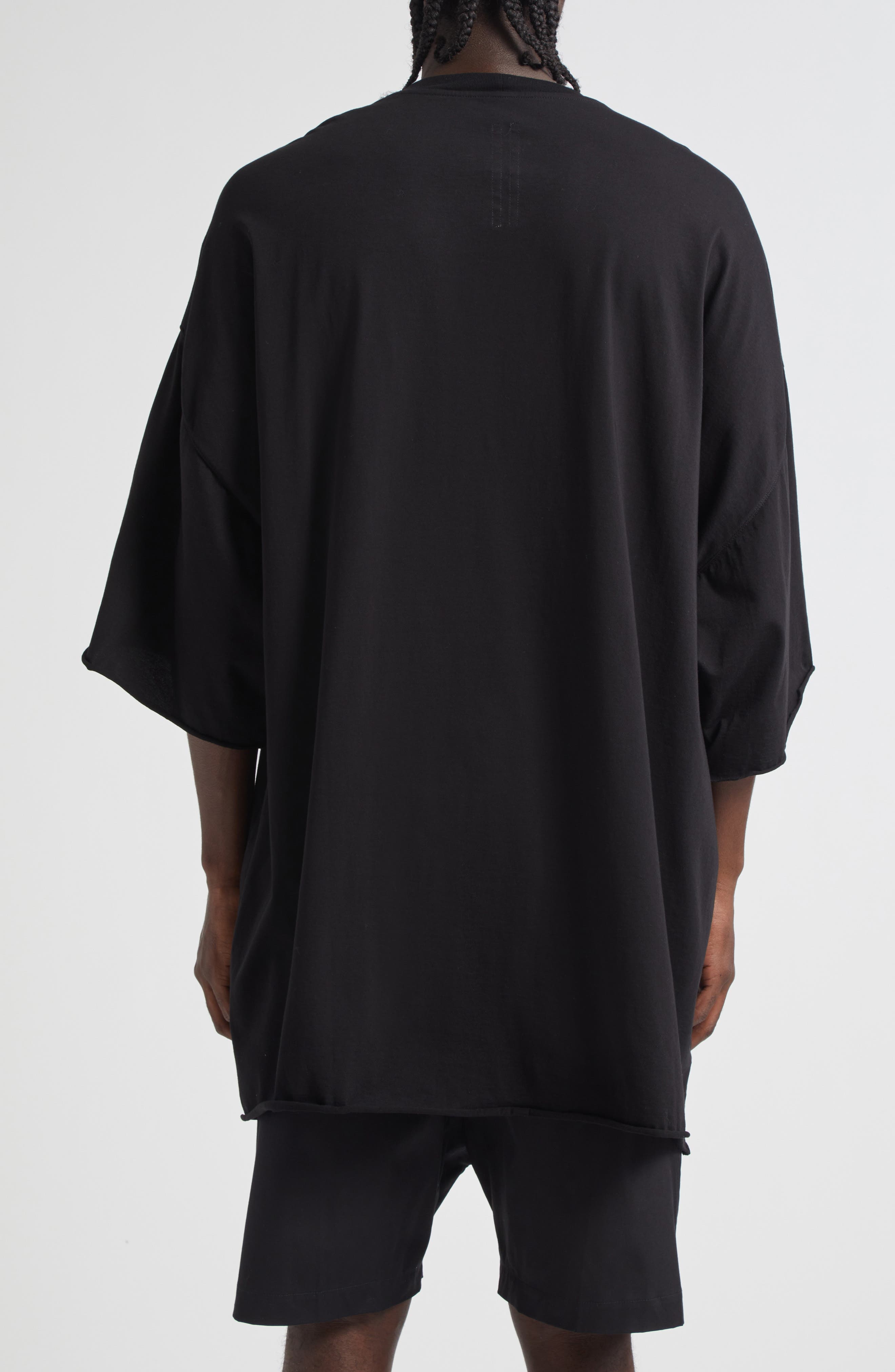 Rick Owens Tommy Oversize T-Shirt in Black at Nordstrom - 3