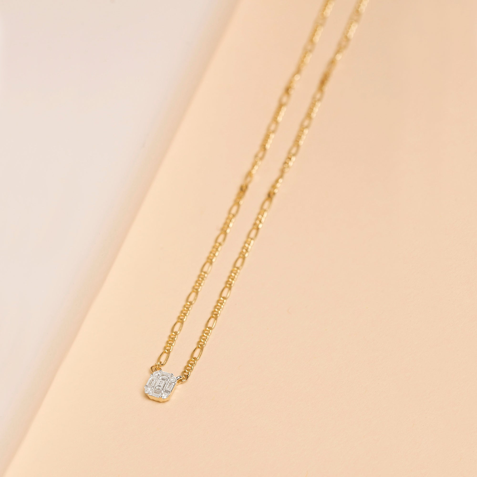 Tiny Shield of Strength Necklace - 4