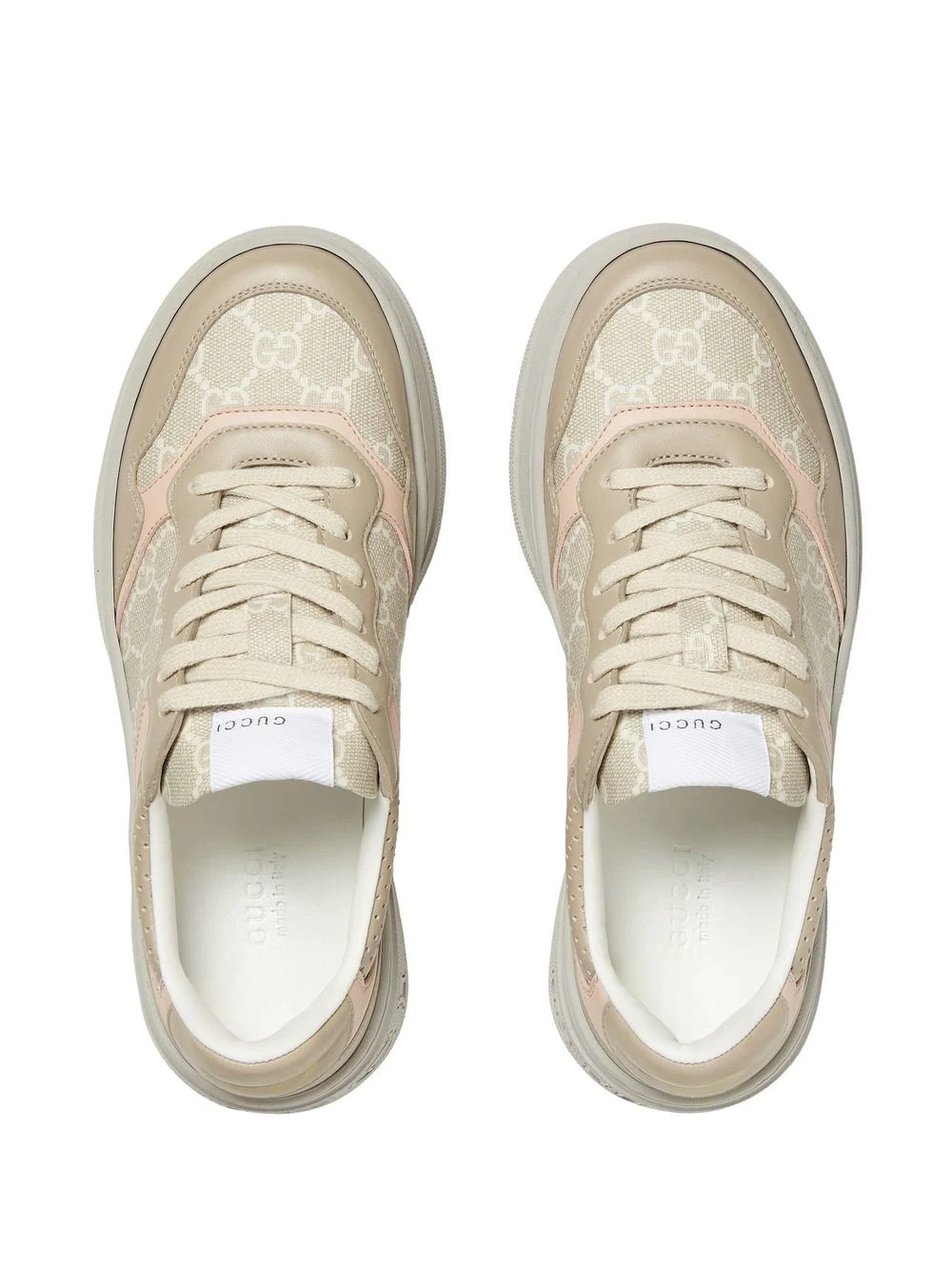 GG panelled low-top sneakers - 4