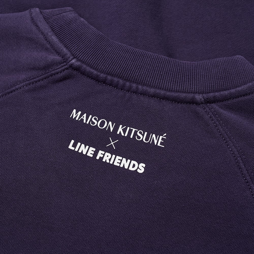 Maison Kitsuné x Line Friends Kitsuné Small Patch Crew Sweat - 3