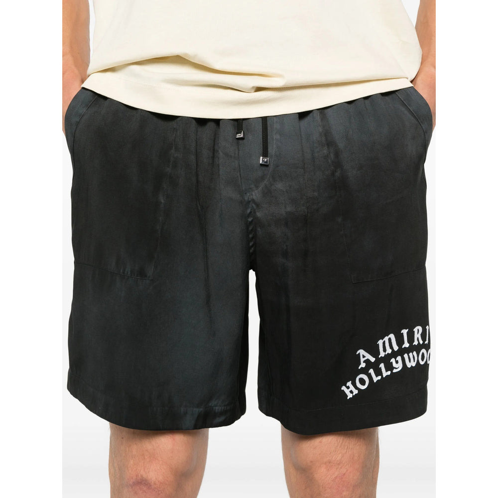 Amiri Black Shorts - Bermuda Shorts Men - 2