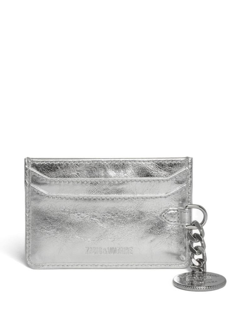 Zadig & Voltaire Sunny metallic wallet outlook