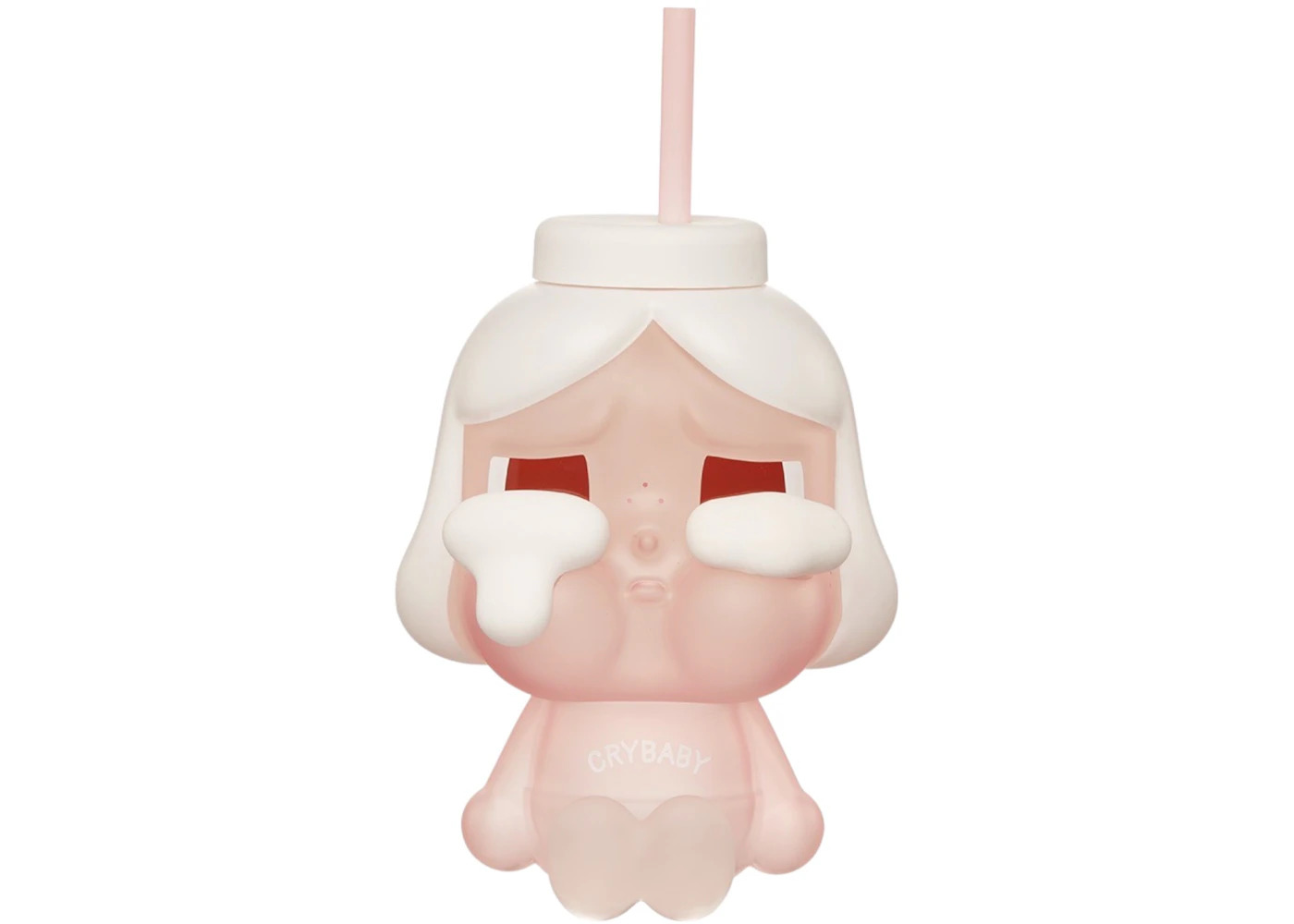 Pop Mart CRYBABY Crying Again Series (I'll Give You All My Love) Plush Straw Cup - 2
