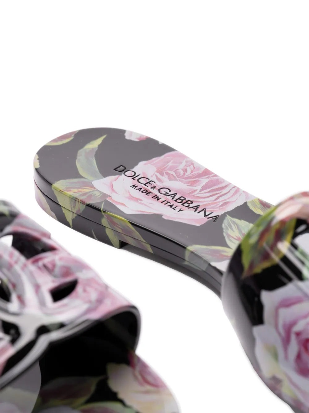Slide Sandals With Print - 5