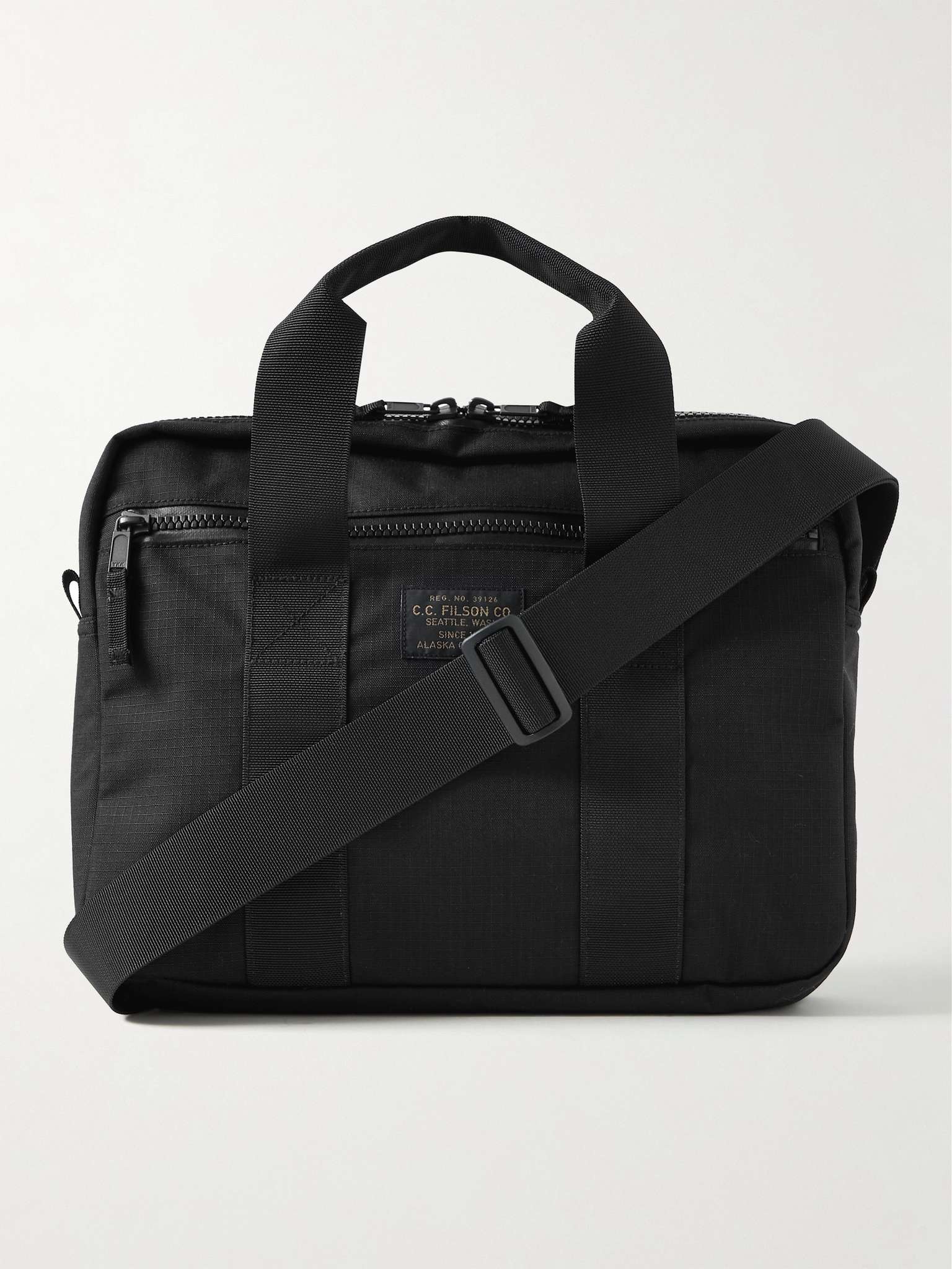 Webbing-Trimmed CORDURA Ripstop Briefcase - 1