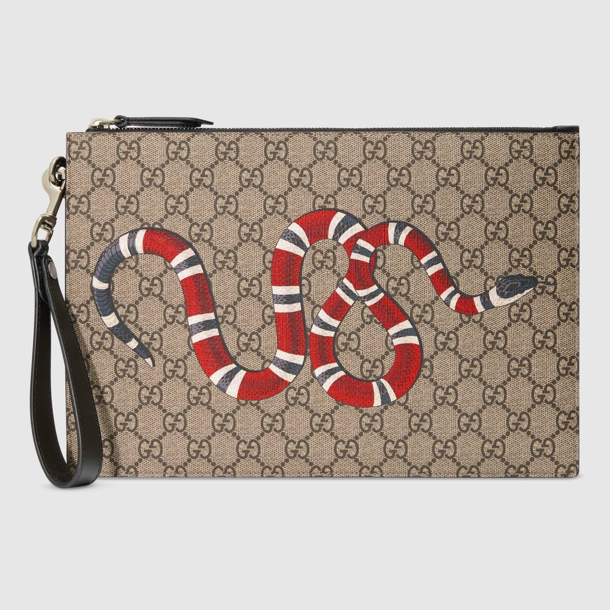 Gucci Bestiary pouch with Kingsnake - 1