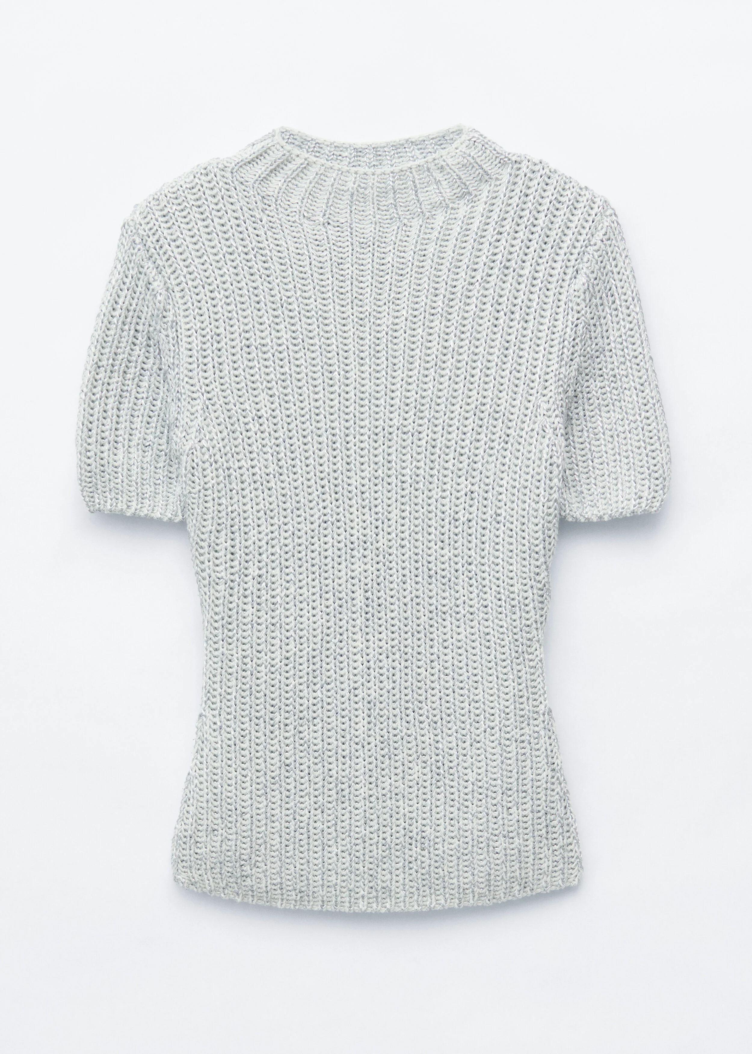 Metallic Knit Top - 1