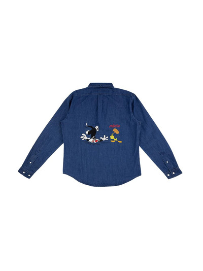 PALACE Tweety-P denim shirt outlook