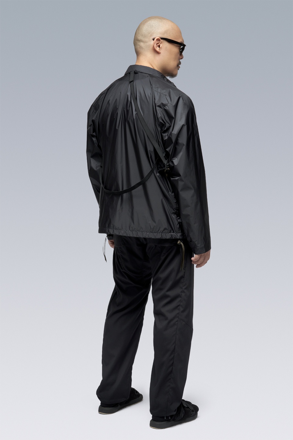 ACRONYM P39-M Nylon Stretch 8-Pocket Trouser Black | REVERSIBLE