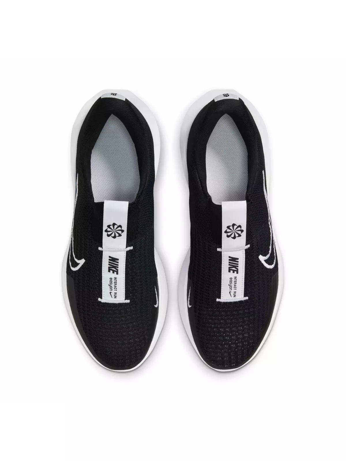 Interact Run EasyOn "Black/Black/White" Men's Running Shoe - 4