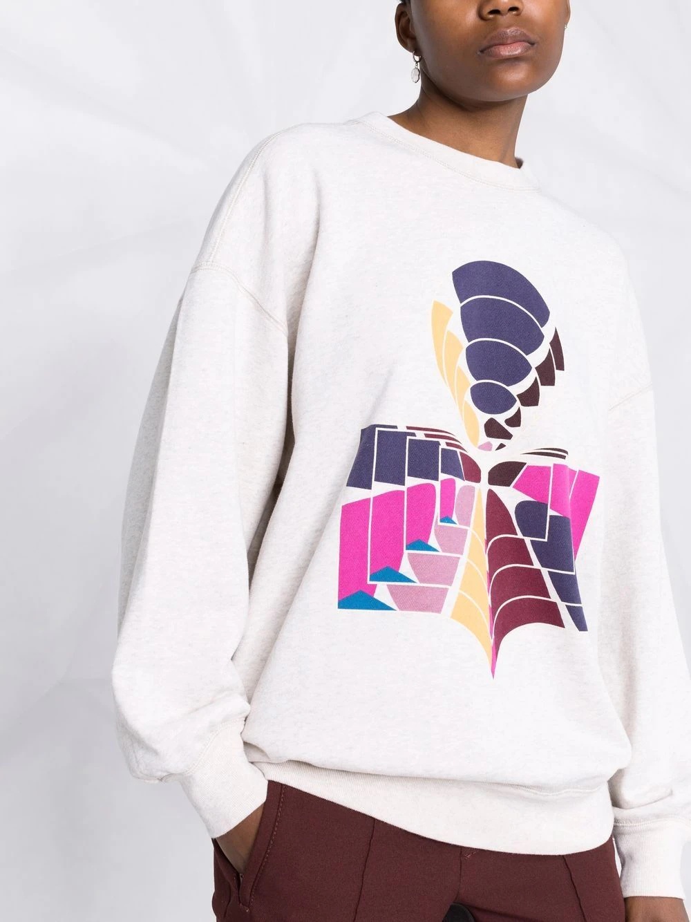 Mindy logo-print sweatshirt - 5