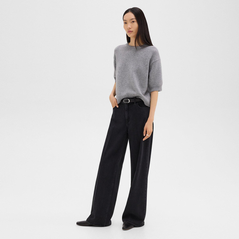 Straight-Leg 5-Pocket Pant in Denim 3
