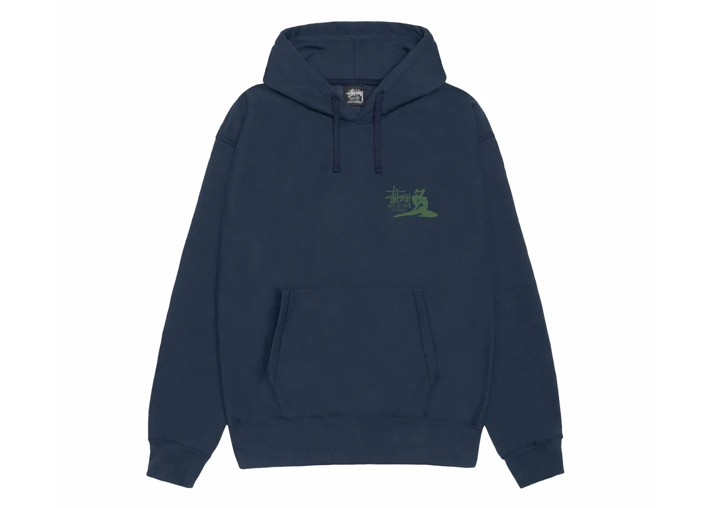 Stussy Relax Hoodie Navy - 1