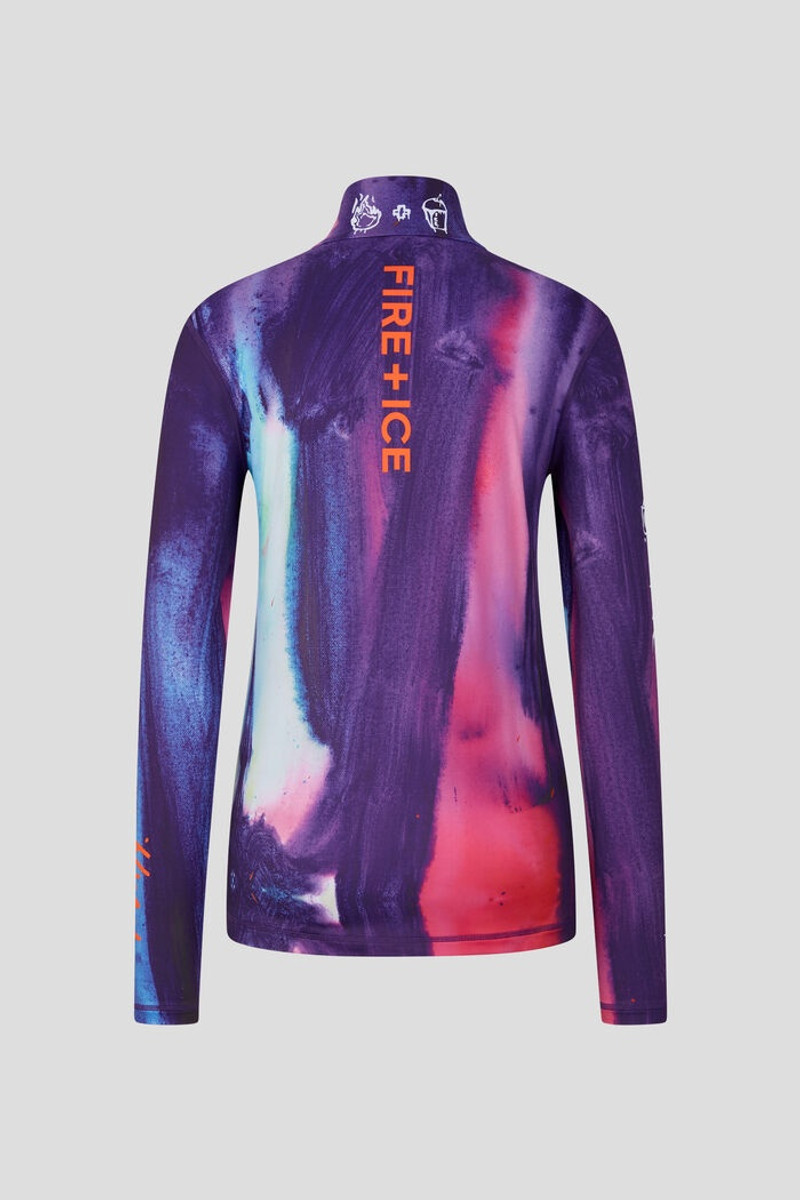 BOGNER Ilvy First Layer in Violet/Pink outlook