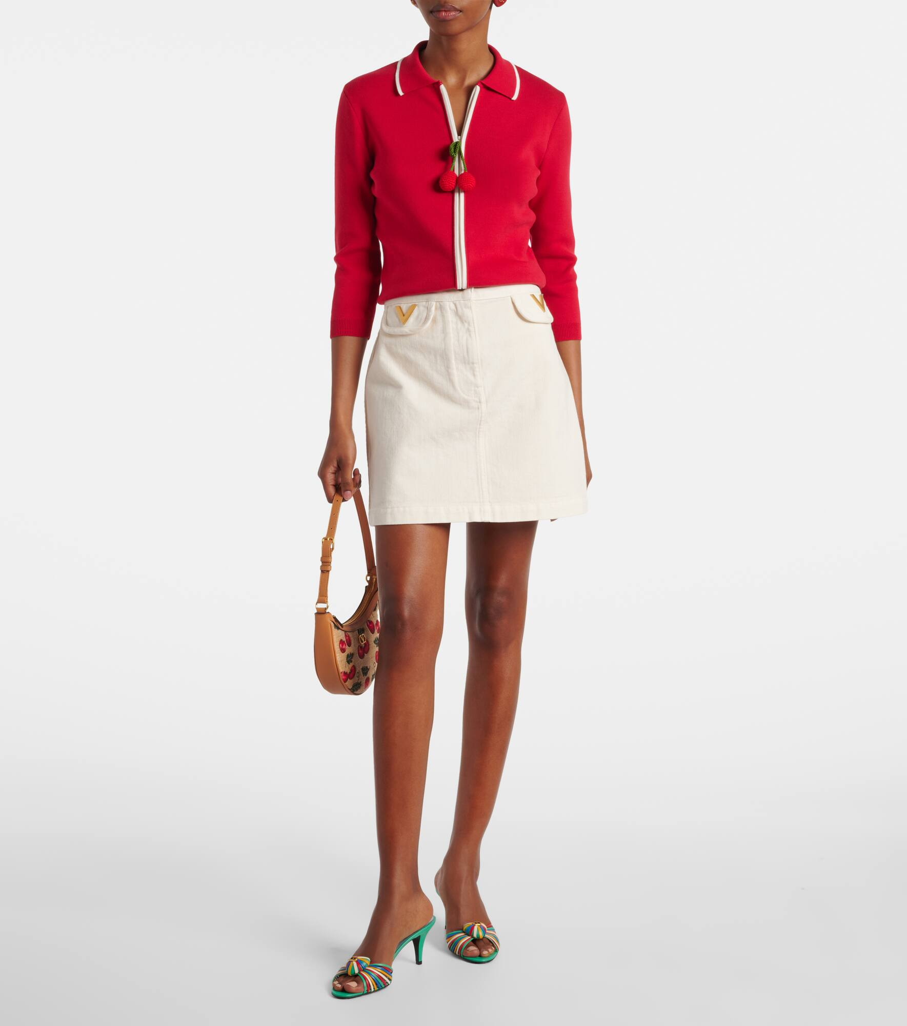 Ribbed-knit cotton cardigan - 2