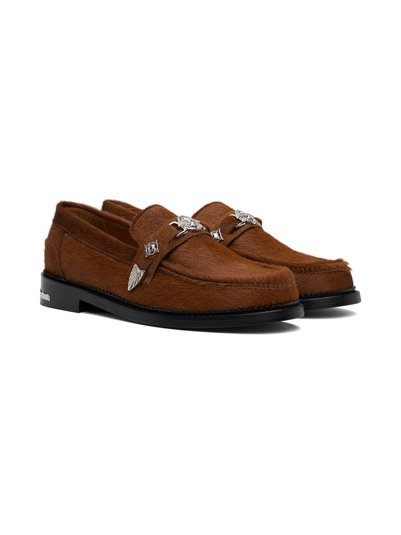 SSENSE Exclusive Brown Loafers 4