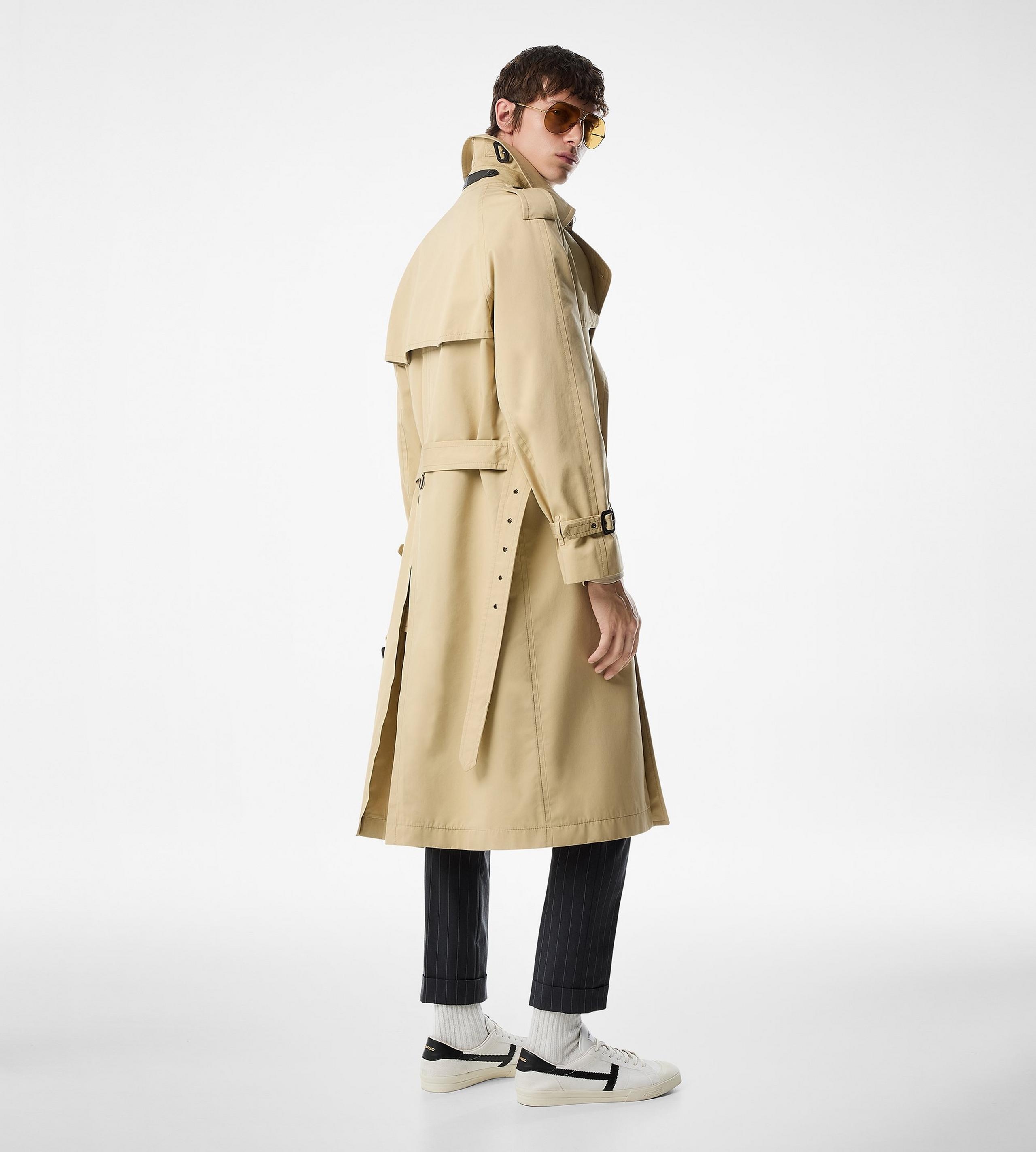 COTTON SILK TRENCH - 3