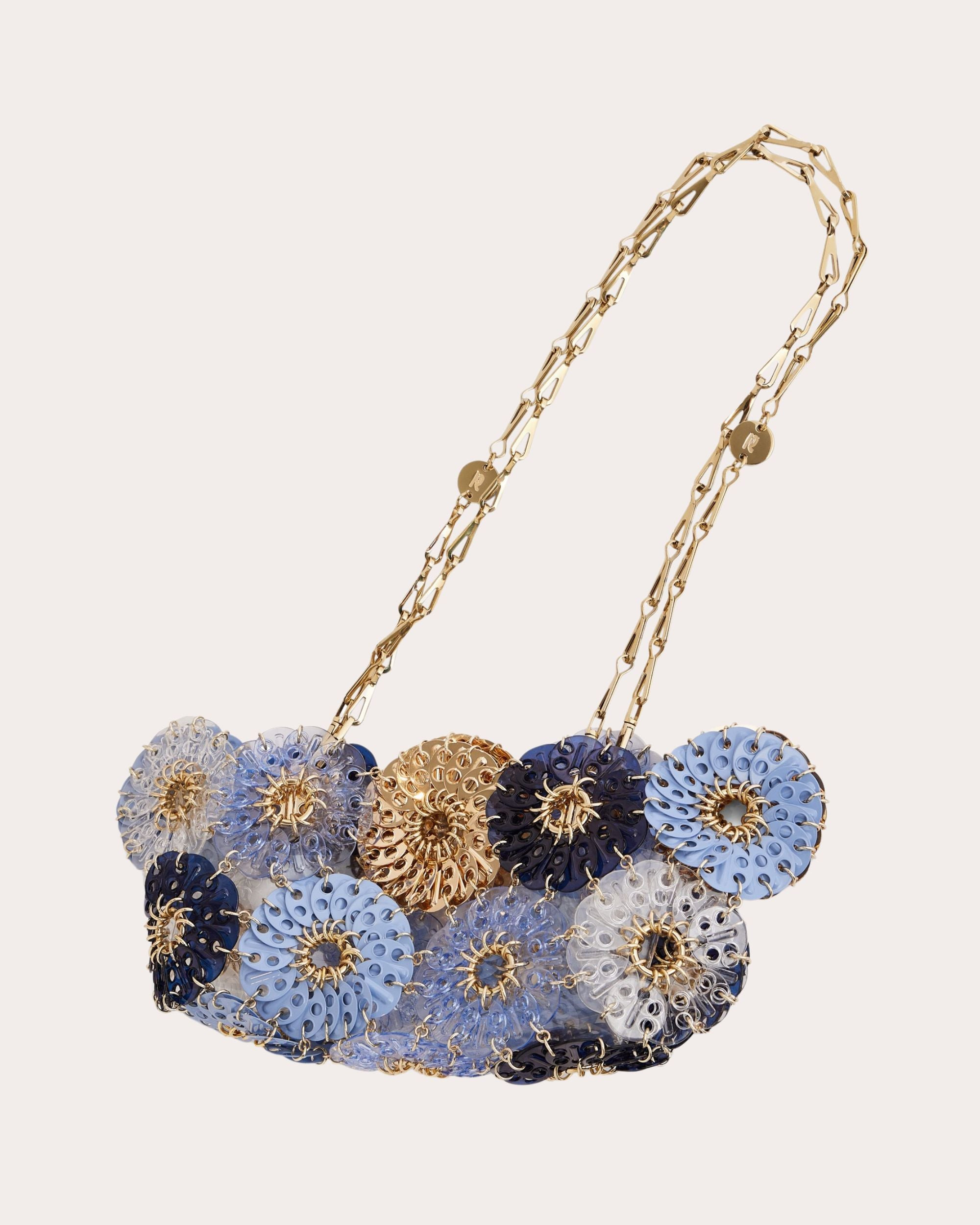 Blue Floral 1969 Baguette Bag - 3