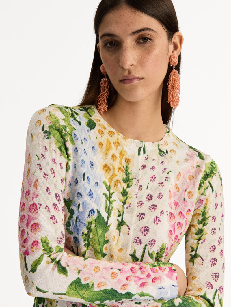 FOXGLOVE PRINTED CARDIGAN 6