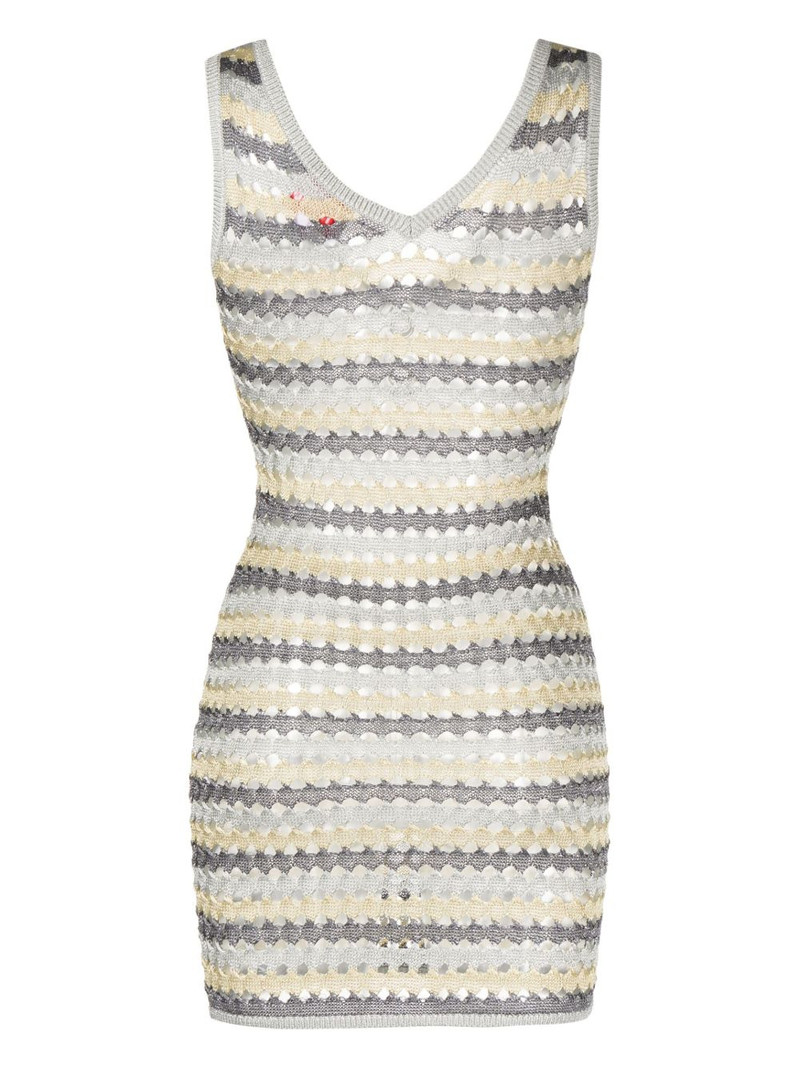 Solid & Striped tricot-knit mini dress outlook