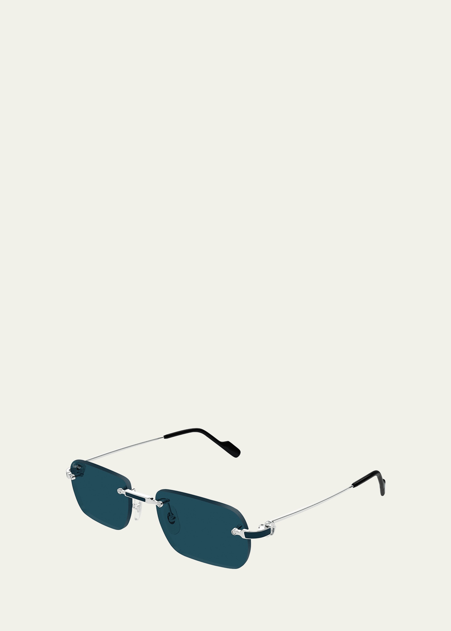 Men's Ct0498sm Nylon and Metal Oval Sunglasses - 2