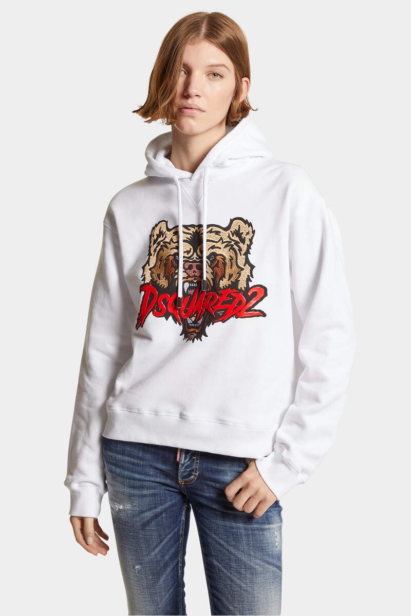 BEAR COOL FIT HOODIE SWEATSHIRT - 3