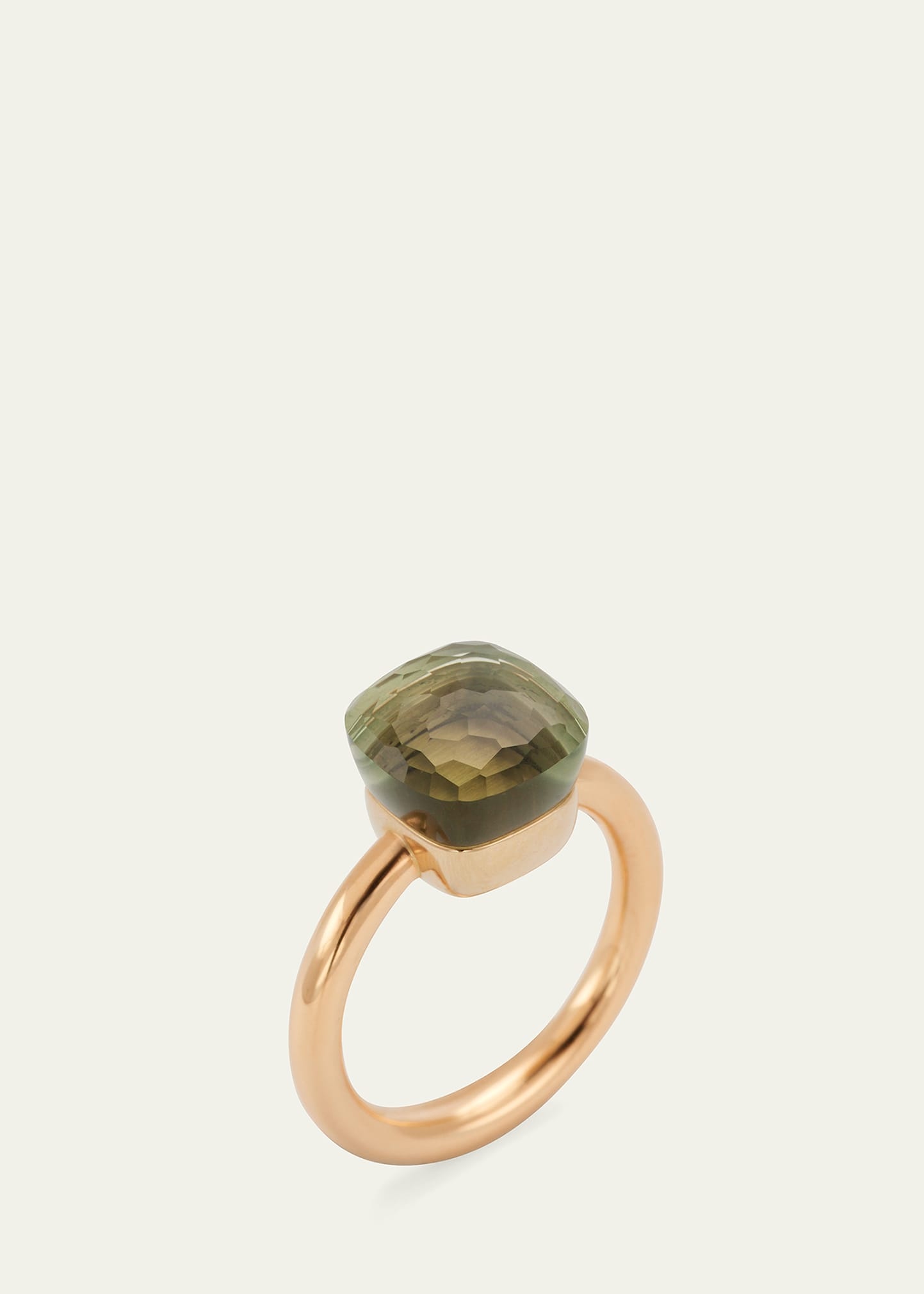 Nudo Classic 18k Rose Gold Prasiolite Ring - 3