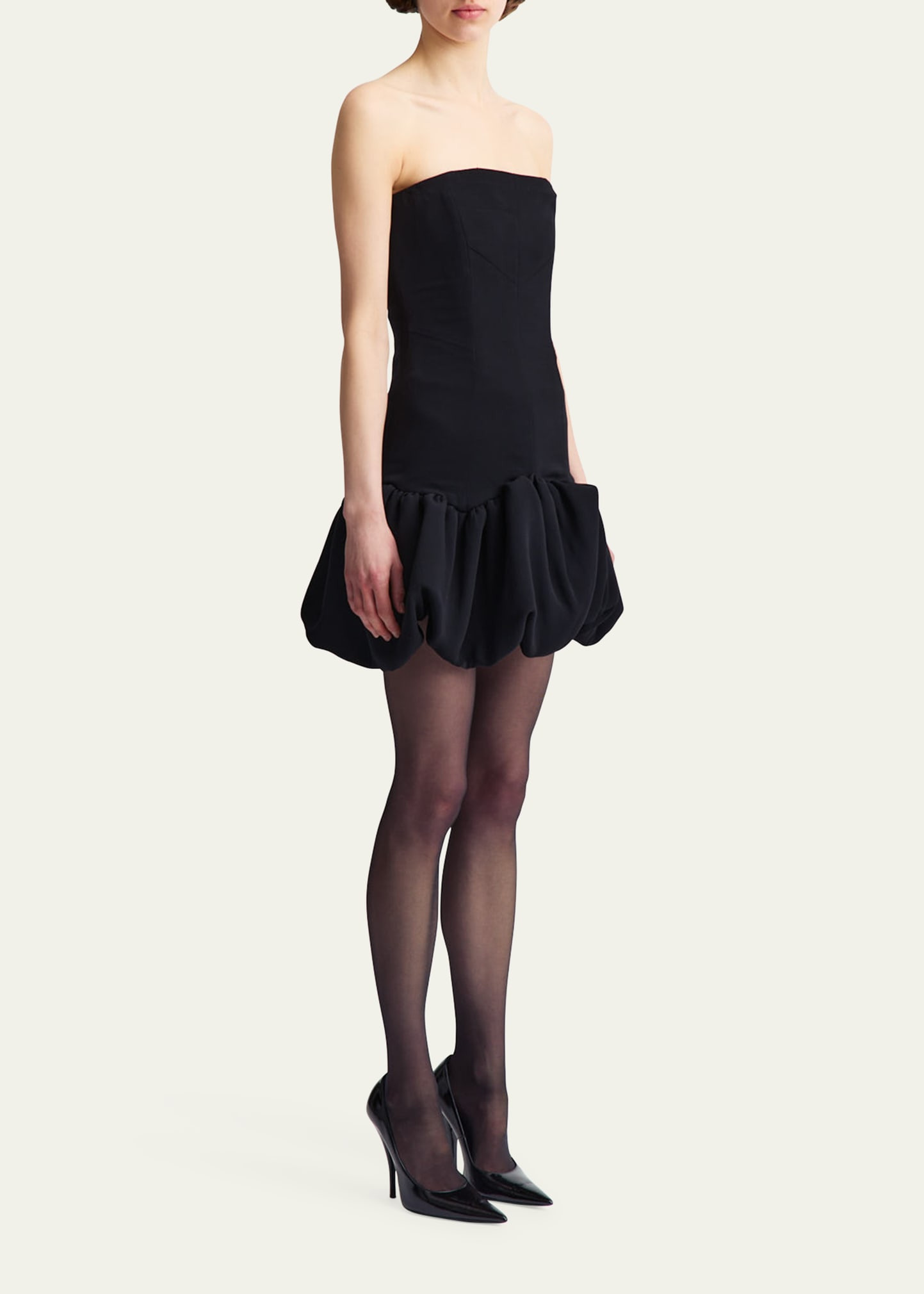 Garance Strapless Drop-Waist Mini Dress - 4