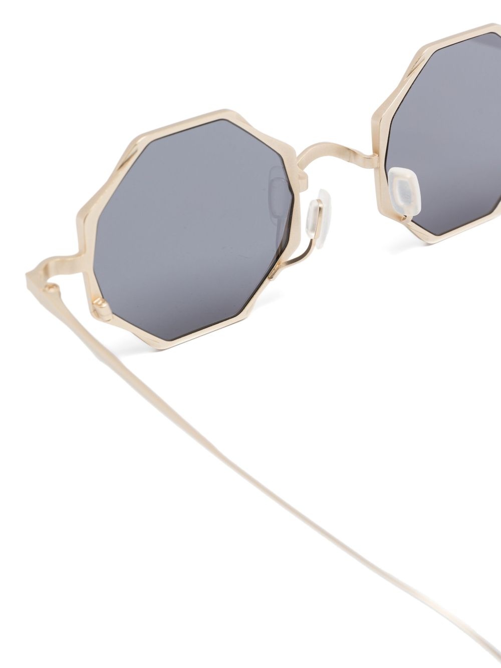 geometric-frame sunglasses - 3